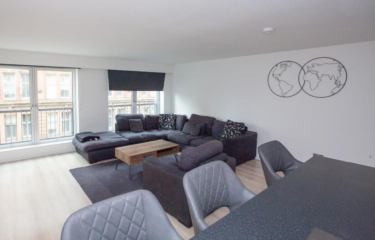 City Centre Apartment W Parking & Hyperoptic Wifi 글라스고 외부 사진